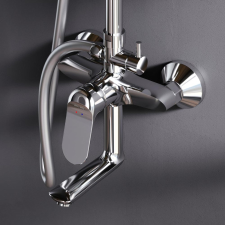 Душевая стойка Am.Pm Sunny F0785C900 настенная цвет хром