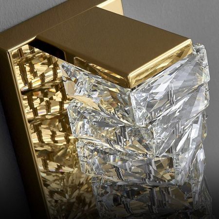 Светильник настенный Delight Collection Glissando (Глиссандо) 6005W/S gold/clear