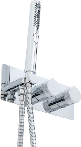 Смеситель для ванны с душем Allen Brau Liberty 5.33009-00 встраиваемый в стену хром без термостата - фото 3