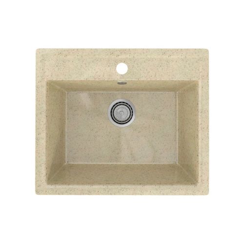 Кухонная мойка Maretti KT565-BE 57х50 цвет бежевый поверхность матовая - фото 2