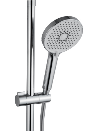 Душевая стойка Wonzon & Woghand Solo WW-739032-CR настенная цвет хром