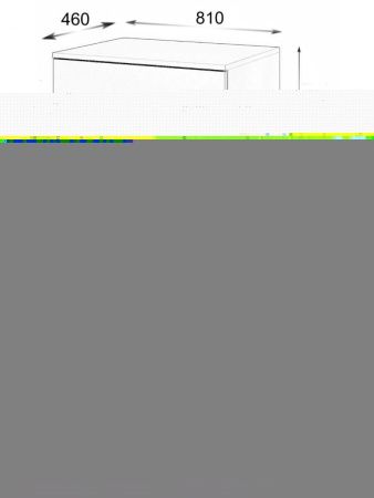 Тумба с раковиной Orange Line Li-80TuwMDF+B07-420W 80х50