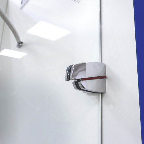 Душевая дверь RGW Safari 02030119-19 190х195 стекло прозрачное профиль хром глянцевый - фото 2