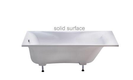 Ванна из искусственного камня Astra-Form Вега 01010067 170х70 пристенная прямоугольная с ножками