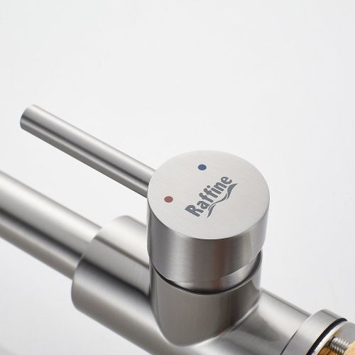 Смеситель для кухни Raffine F108L на мойку сатин - фото 5