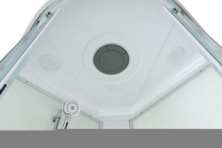 Душевая кабина AvaCan EM EM2011T 110х110 четверть круга с крышей ориентация универсальная