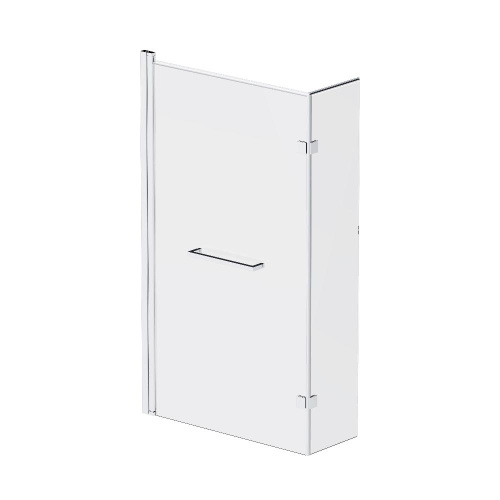 Душевая шторка на ванну Damixa Skyline DX35WBS-D7W1-150MT 80х140 стекло прозрачное профиль хром глянцевый ориентация универсальная - фото 2 Душевая шторка на ванну Damixa Skyline DX35WBS-D7W1-150MT 80х140 стекло прозрачное профиль хром глянцевый ориентация универсальная - фото 2