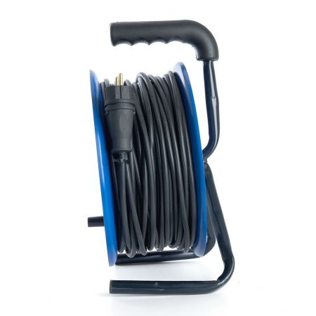 Удлинитель на металлической катушке 4-местный 20м Stekker PRF02-31-20 39785
