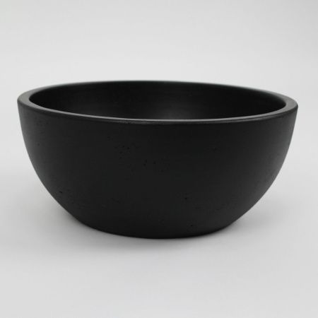 Раковина из искусственного камня Uperwood Belfast 2092020327 30х30 накладная цвет черный