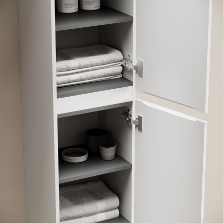 Шкаф-пенал Sancos CODE PCD35W 40х170 подвесной цвет белый