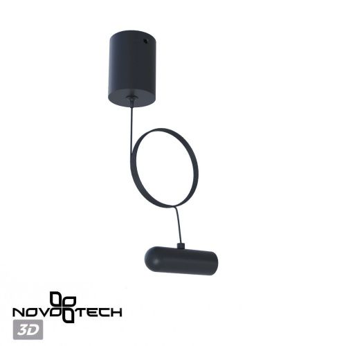 База накладная для ввода питания с заглушкой и проводом-подвесом Novotech Konst (Конст) 359385 - фото 4