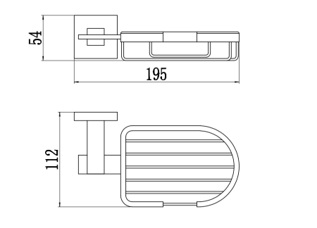 Мыльница Savol S-06532H