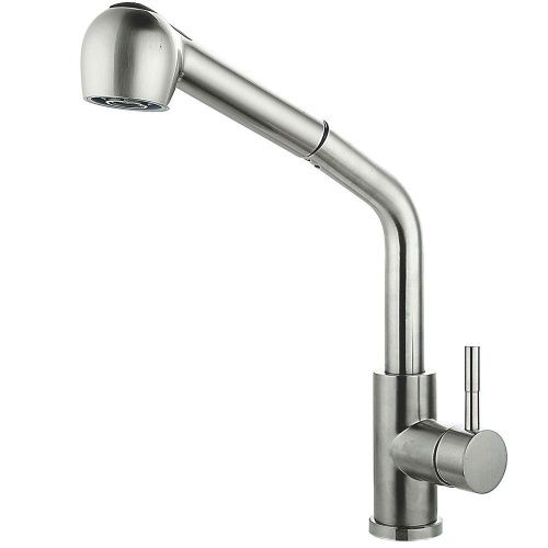 Смеситель для кухни Fashun A56009 на мойку сатин - фото 2