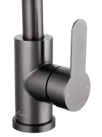 Смеситель для кухни Wonzon & Woghand WW-AE4554-BGG на мойку серый