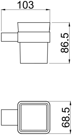 Стакан + держатель Allen Brau Infinity 6.21002-31