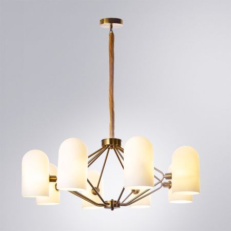 Люстра подвесная Arte Lamp Cassel (Цассел) A5454LM-8PB