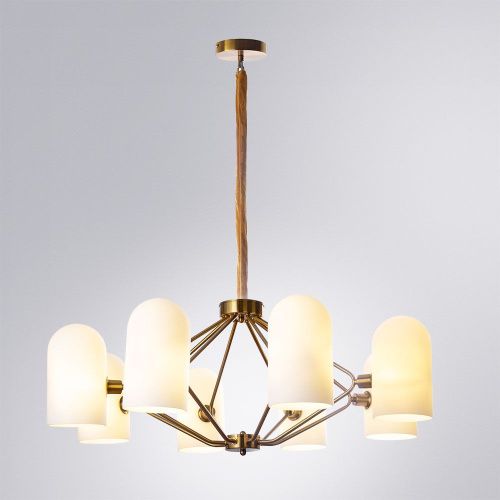 Люстра подвесная Arte Lamp Cassel (Цассел) A5454LM-8PB - фото 2