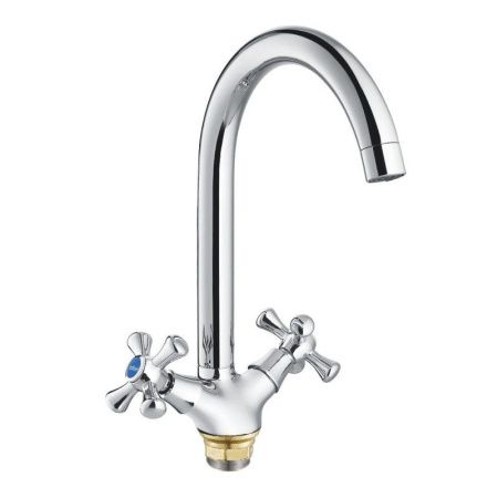Смеситель для кухни Cron CN4242-2 на мойку хром