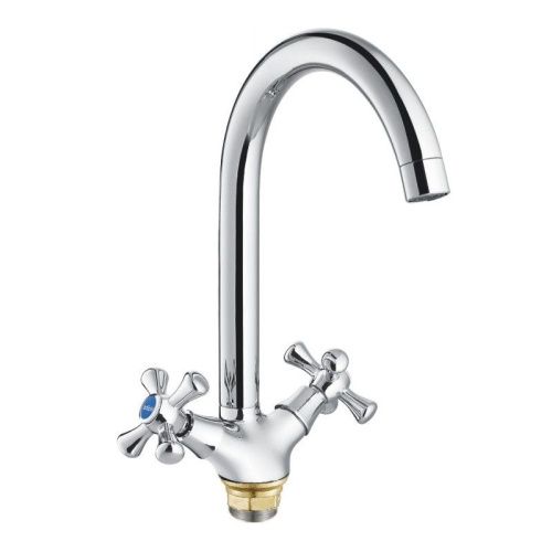 Смеситель для кухни Cron CN4242-2 на мойку хром - фото 2