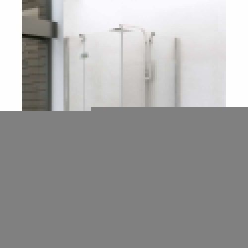 Душевой уголок New Trendy NEW RENOMA Chrome D-0113A/D-0084B 90х90 стекло прозрачное профиль хром без поддона - фото 2