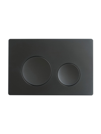 Клавиша смыва механическая Agger APB0144 цвет черный матовый