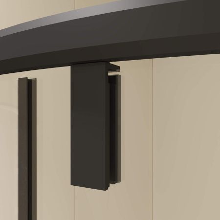 Душевой уголок RGW Classic 72095588-14 80х80 стекло прозрачное профиль черный без поддона