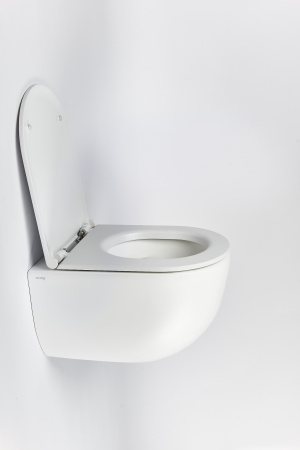 Чаша унитаза подвесная Galassia Dream 7334MT цвет белый матовый без сиденья безободковая каскадный смыв