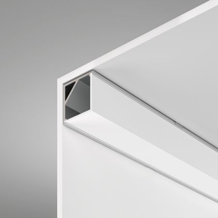 Алюминиевый профиль накладной угловой Maytoni Led Strip ALM009S-2M