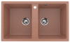 Кухонная мойка Ulgran Classic U-708-307 86х51 цвет коричневый