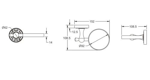 Ершик Rose RG10Q RG1000Q - фото 3