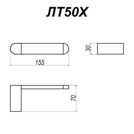 Бумагодержатель Altasan Лотос ЛТ50Х