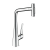 Смеситель для кухни Hansgrohe Metris Select 73816000 на мойку хром