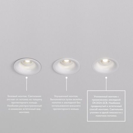 Закладная панель Denkirs DK3024-SCB