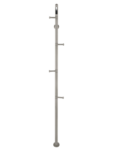 Полотенцесушитель электрический Wonzon & Woghand Kassel WW-AL616-BN 10х165 никель - фото 2