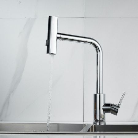 Смеситель для кухни Raffine F203 на мойку хром