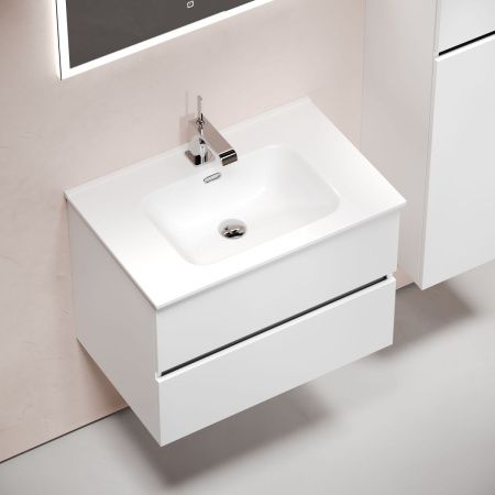 Тумба под раковину Sancos Urban UR70W 70х50 подвесная цвет белый