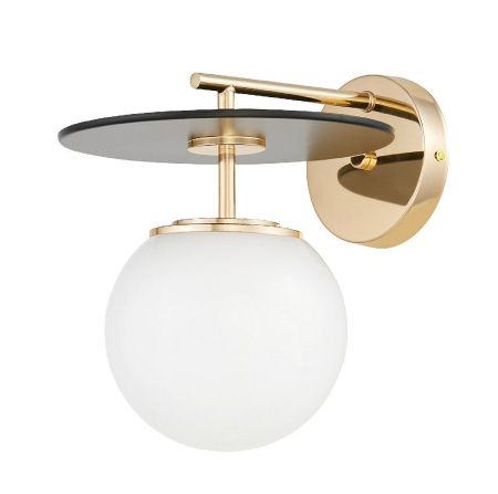 Бра Lumina Deco Dalton (Далтон) LDW 7014-1 GD+BK
