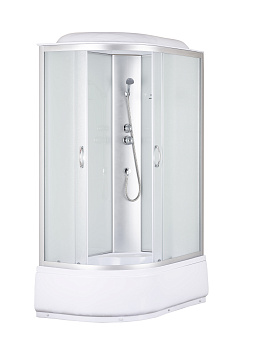 Душевая кабина Taliente TA-12080M(R) 120х80 асимметричная с крышей ориентация правая