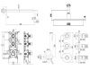 Душевая система Paffoni Modular Box KITMB018CRKING встраиваемая в стену цвет хром