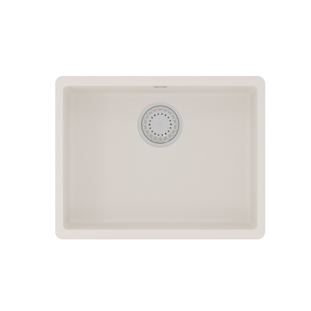 Кухонная мойка LeMark Sinara 540-u 9910076 54х42 цвет белый поверхность матовая