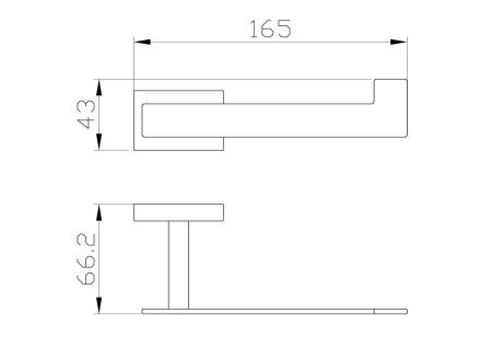 Бумагодержатель Wonzon & Woghand Flat WW-9716
