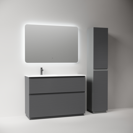 Тумба под раковину Sancos FOLK Floor FL120FLGS 120х40 напольная цвет серый