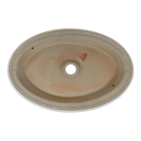 Раковина из сантехнического фарфора Melana 320337-805 58х39 накладная цвет белый без отверстий под смеситель