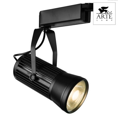 Трековый светильник Arte Lamp Track Lights (Трацк Лигхтс) A6330PL-1BK