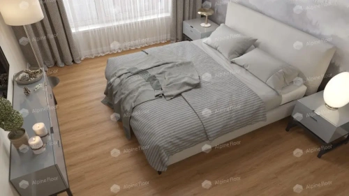 Кварцвиниловая плитка Alpine Floor Easy Line ECO 3-21 Дуб Рыжий толщина 0.3 см 43 класс 1219,2х184,15 - фото 2