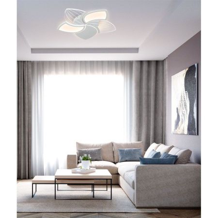 Люстра потолочная LED4U L1044-550 WH