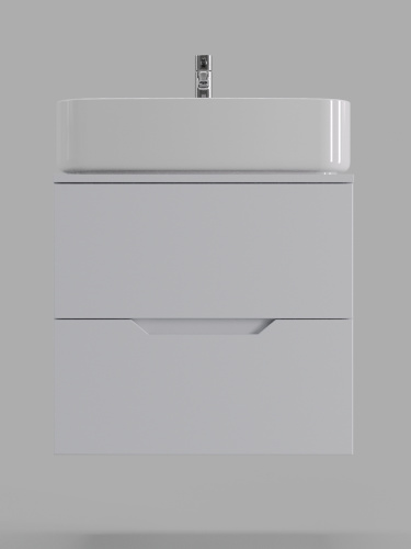 Тумба с раковиной Orange Line Li-60TuwMDF+B07-600W 60,5х46х70,5 - фото 3
