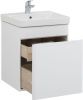 Тумба с раковиной Aquanet София 00212585 50х50 подвесная цвет белый