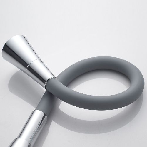 Смеситель для кухни Shevanik S543-9 на мойку хром/серый - фото 4