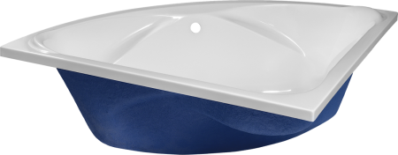 Ванна акриловая C-Bath CBS001003 140х140 угловая четверть круга